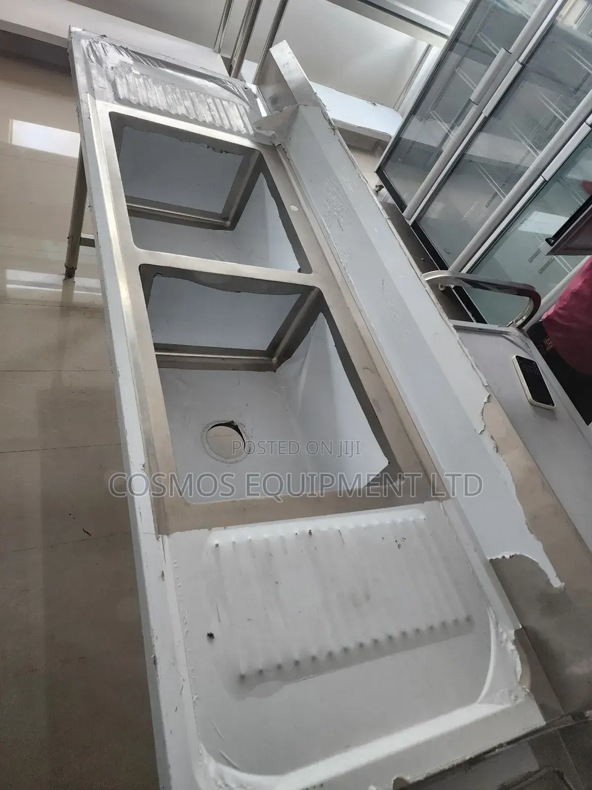 Industrial Stainless Steel Sink