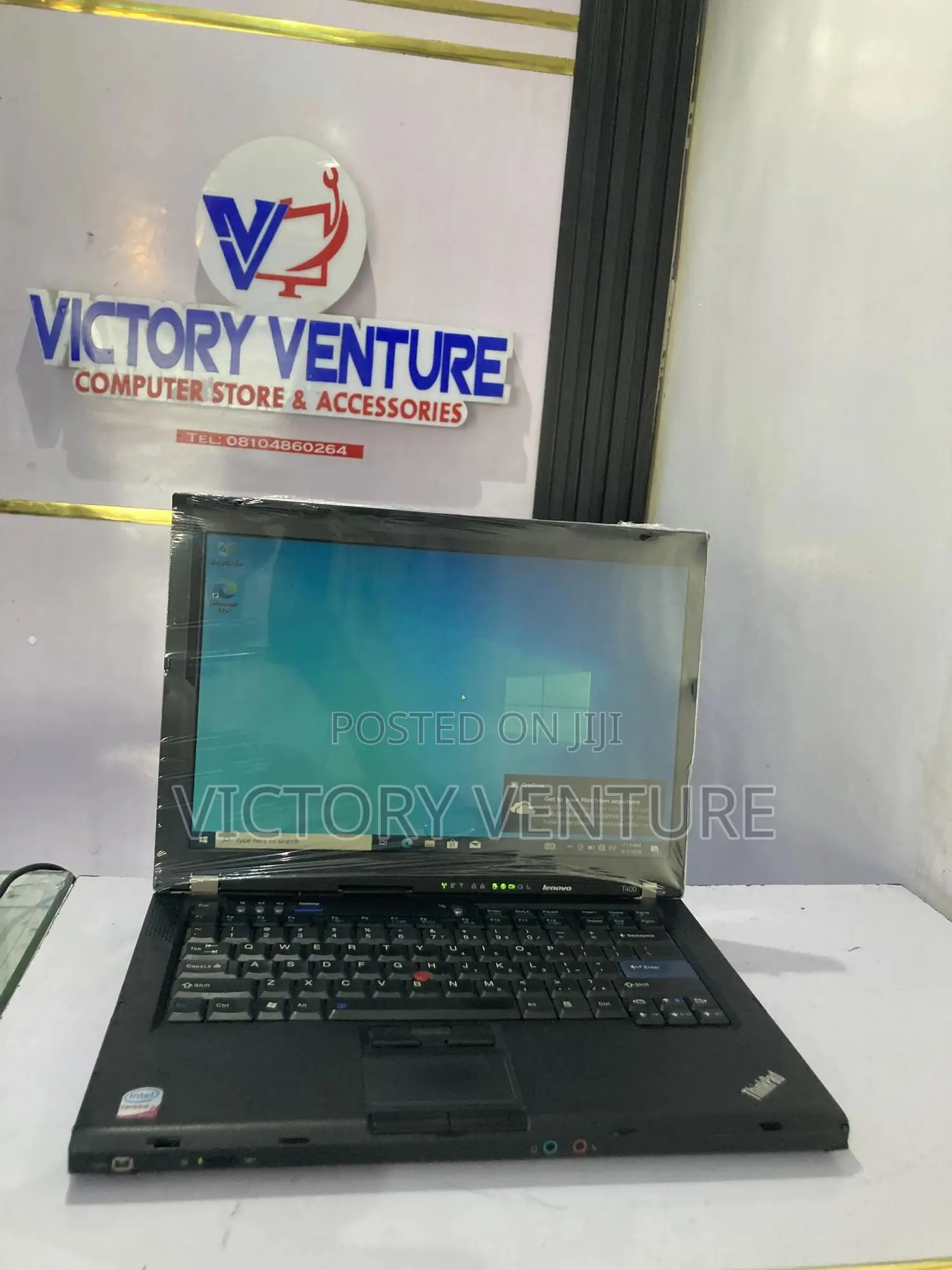 Laptop Lenovo ThinkPad T400 3GB Intel Core 2 Duo HDD 72GB