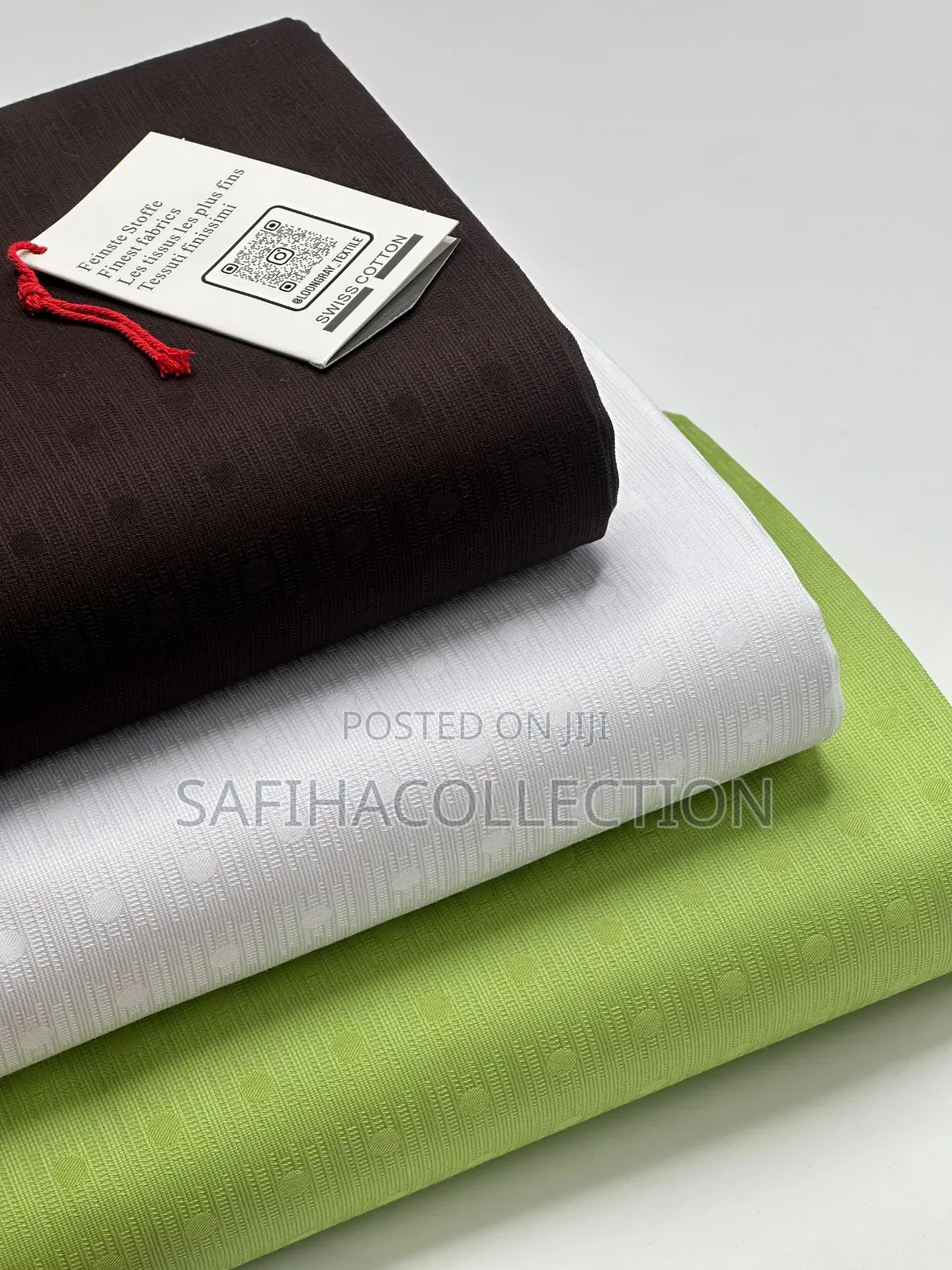 Swiss London Cotton Men Materials