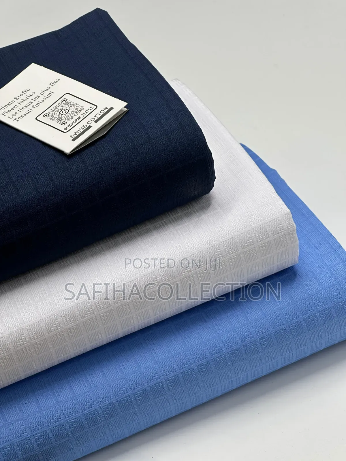 Swiss London Cotton Men Materials