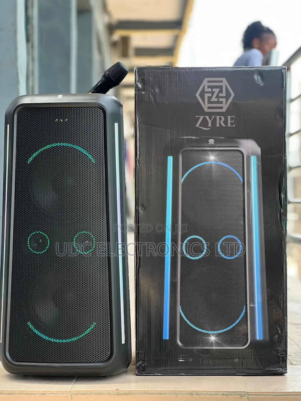 Original Zyre Water Resistant Extreme Bass Rechargeable Speaker