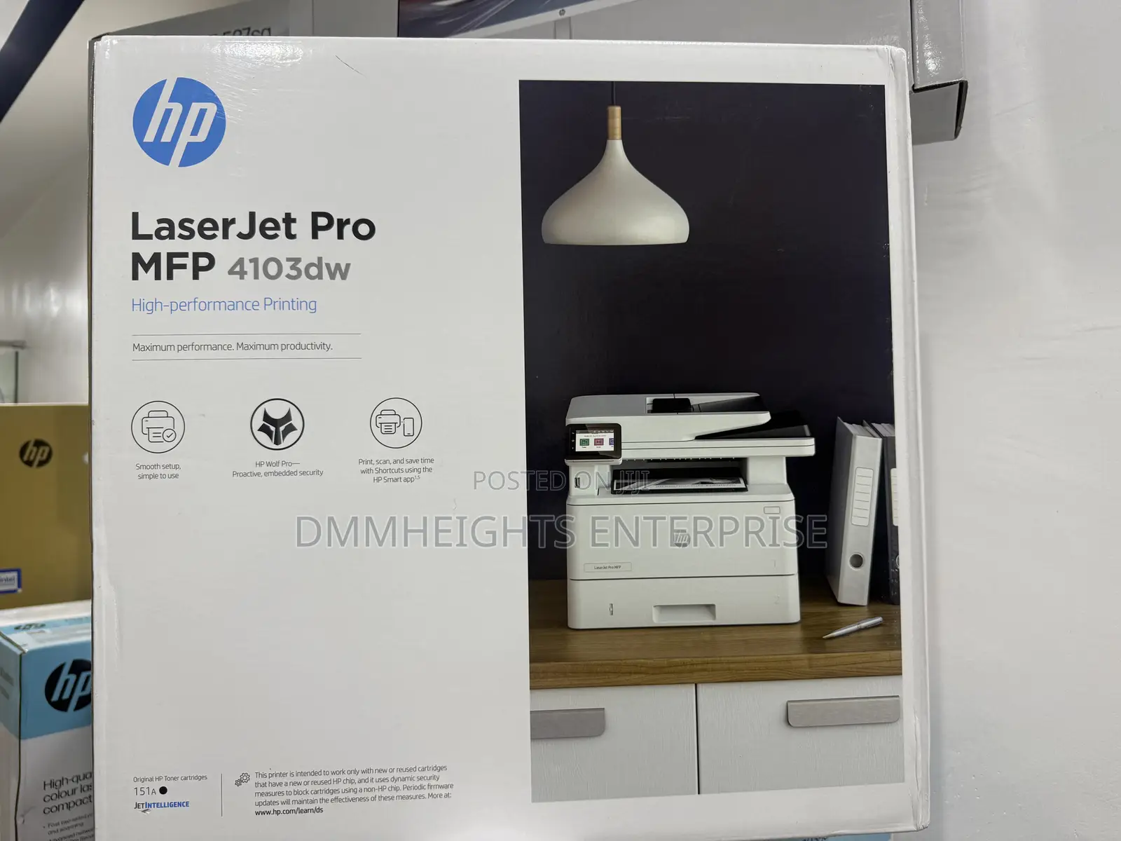 Hp Laserjet Pro MFP 4103dw Printer