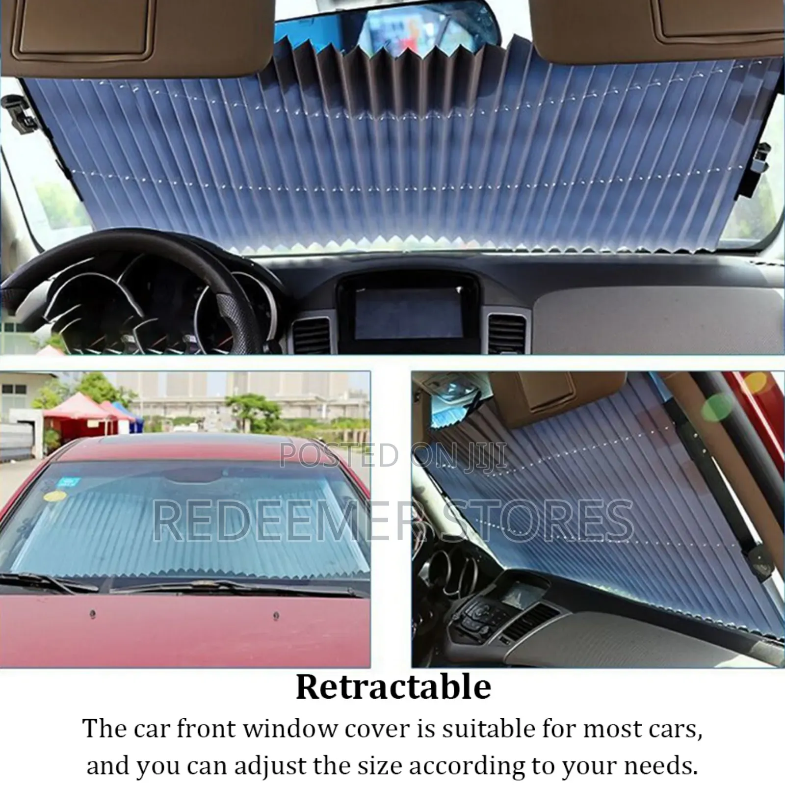 Car Front Windshield Sun Shade