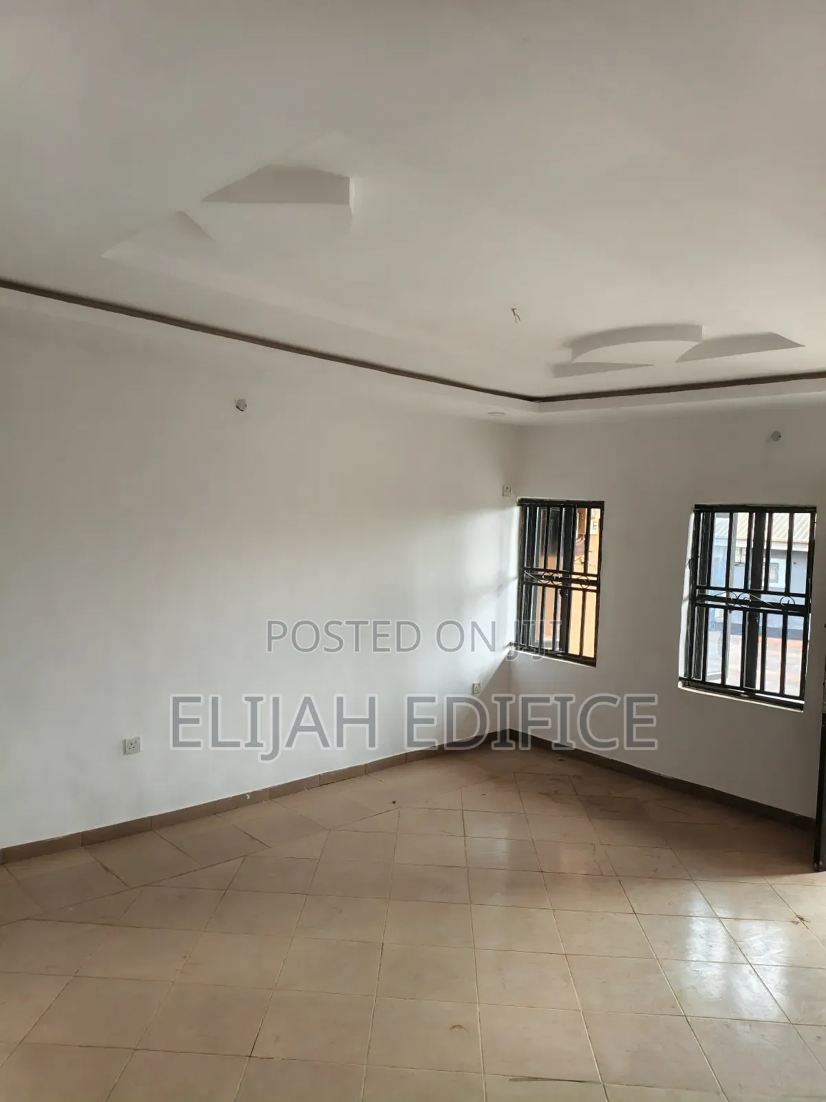 Upstairs and Downstairs Hall Facing Road for Lease at Ginti, Ikorodu