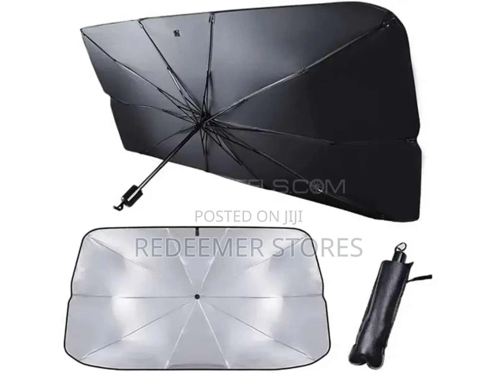 Universal Car Windshield Umbrella Sun Shade | Foldable