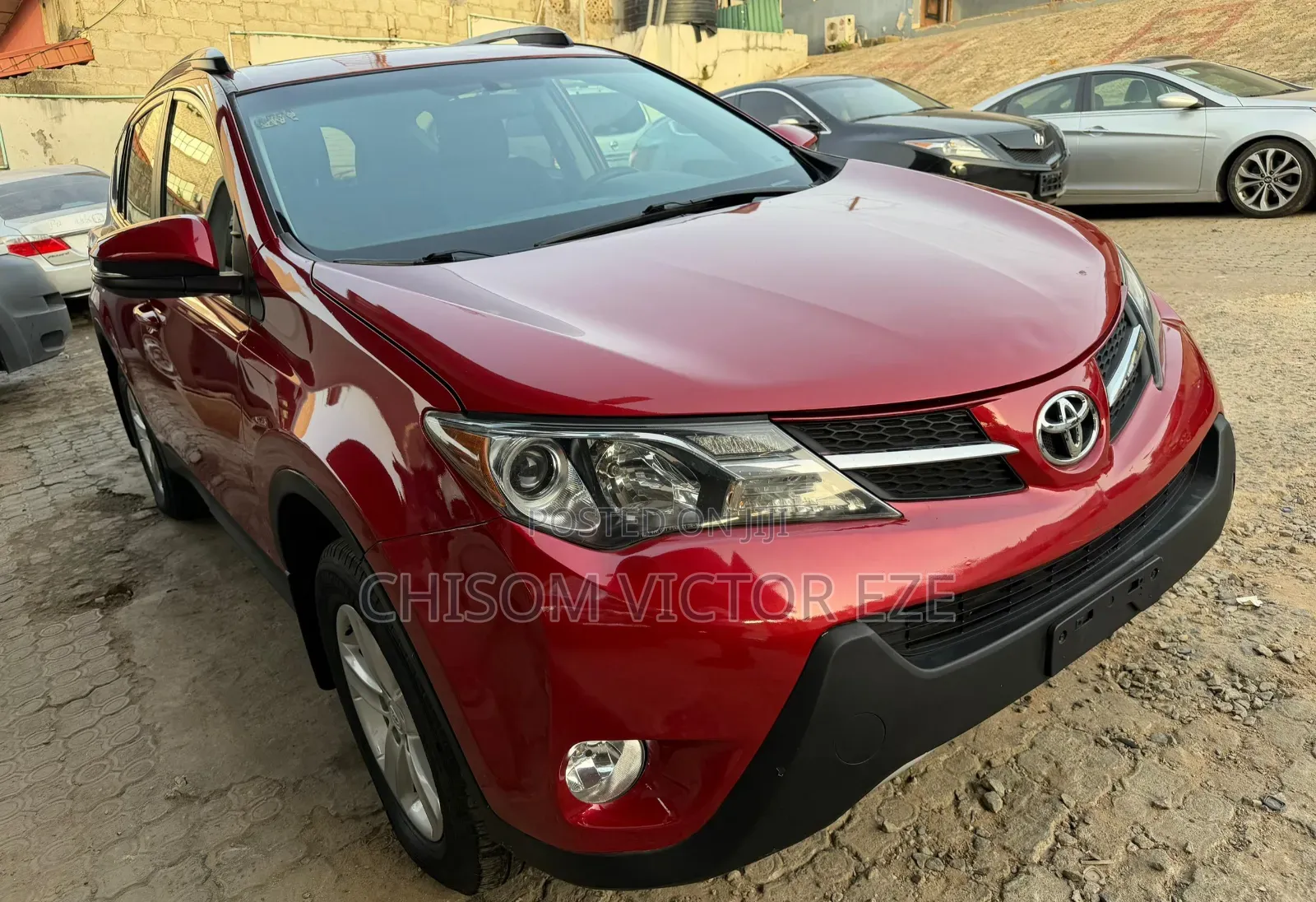 Toyota RAV4 XLE AWD (2.5L 4cyl 6A) 2013 Red