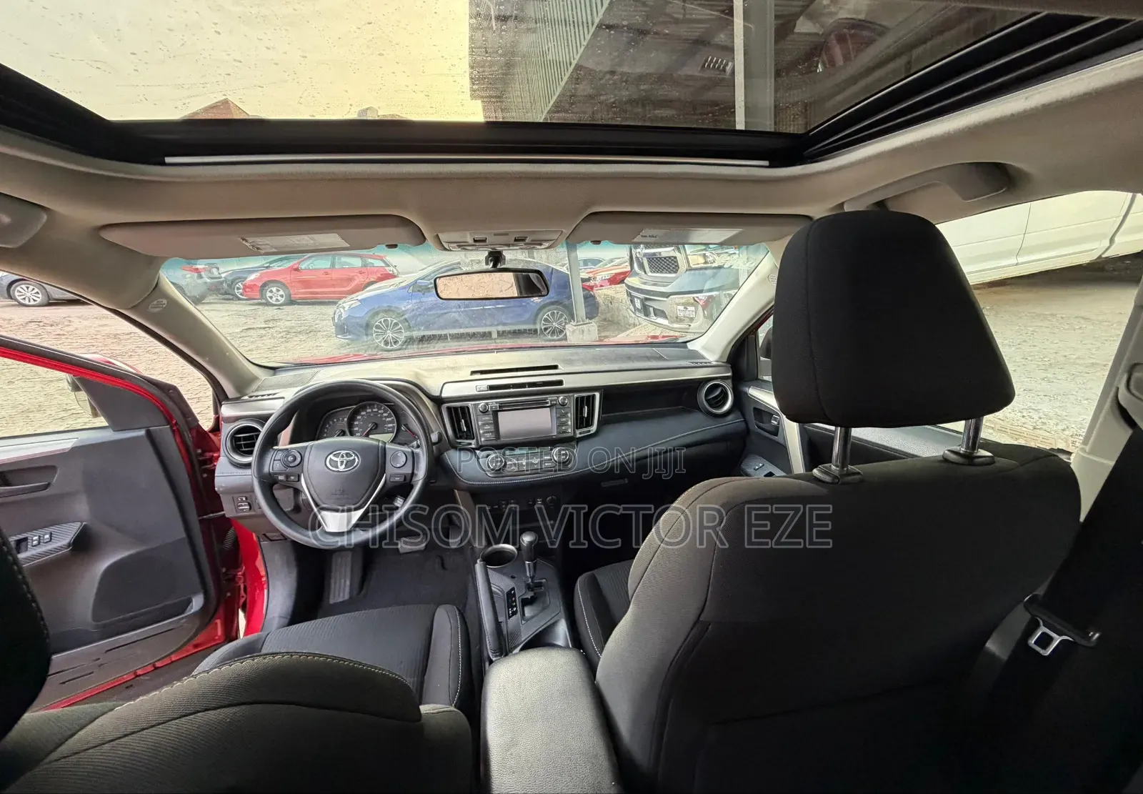 Toyota RAV4 XLE AWD (2.5L 4cyl 6A) 2013 Red