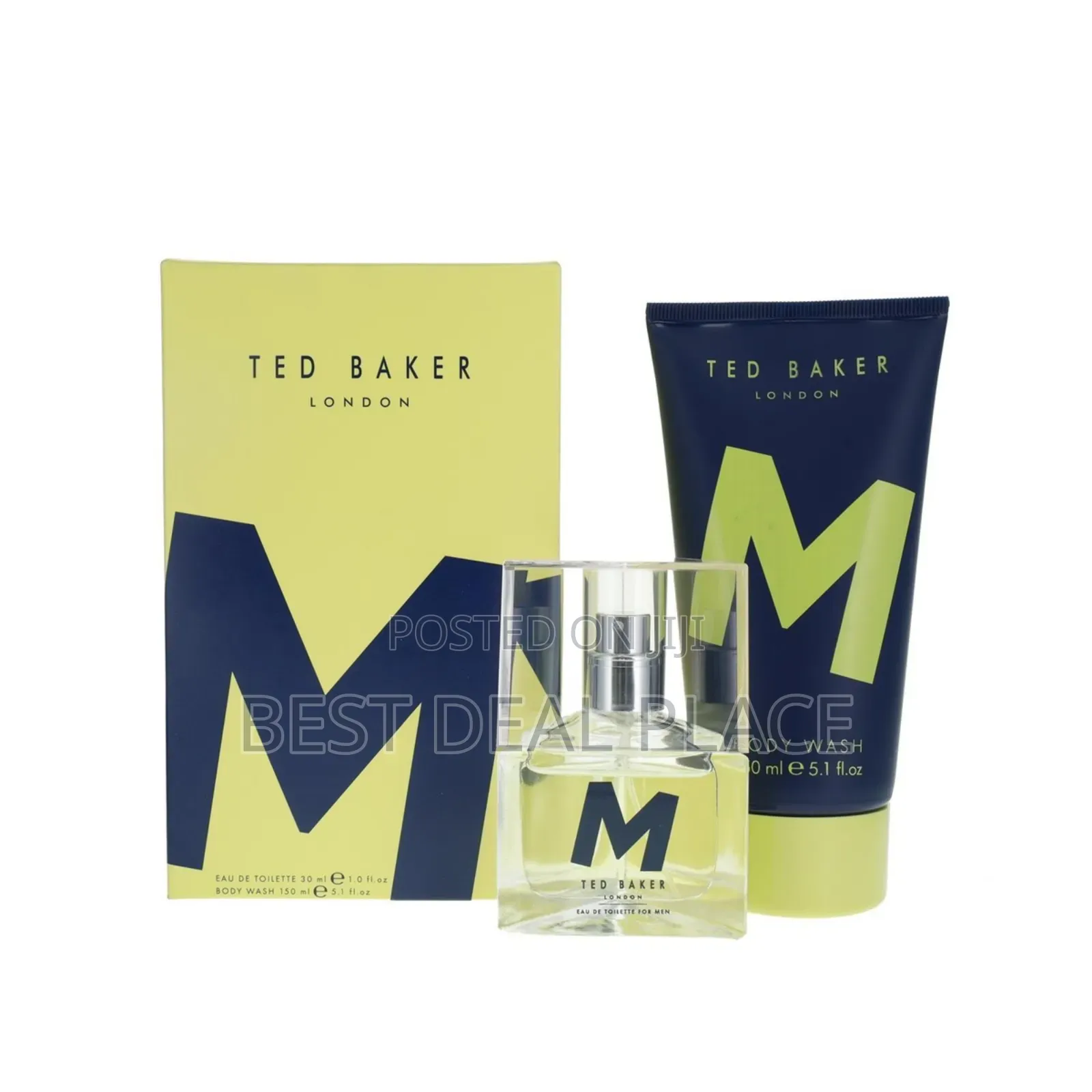 Ted Baker London Men's Gift Set Eau De Toilette 30ml + Body Wash 150ml