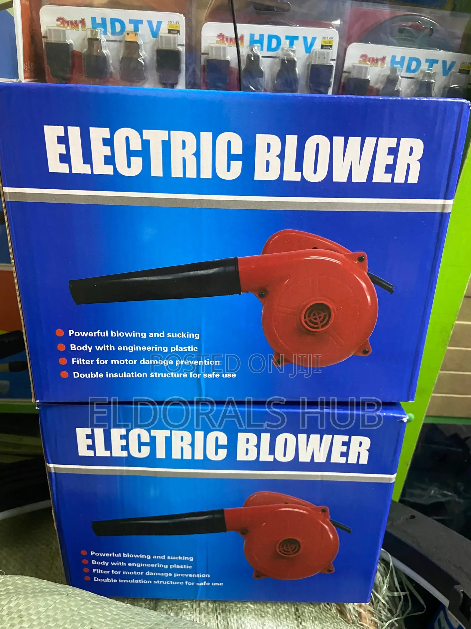 Powerful Electric Blower Vacuum Cleaner Dust Leaf Air Blowing Tool
