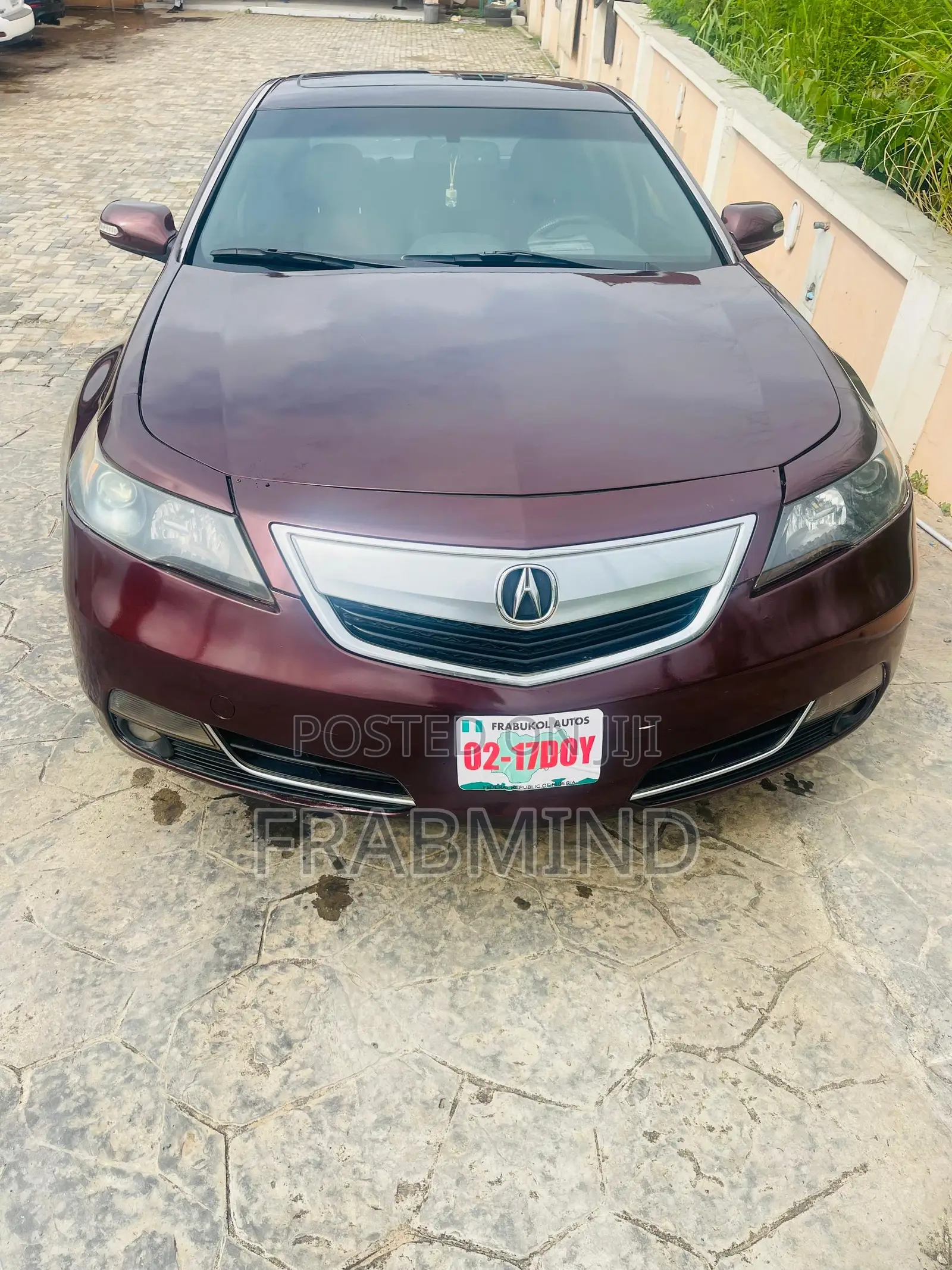 Acura TL 3.5 FWD 2010 Burgundy