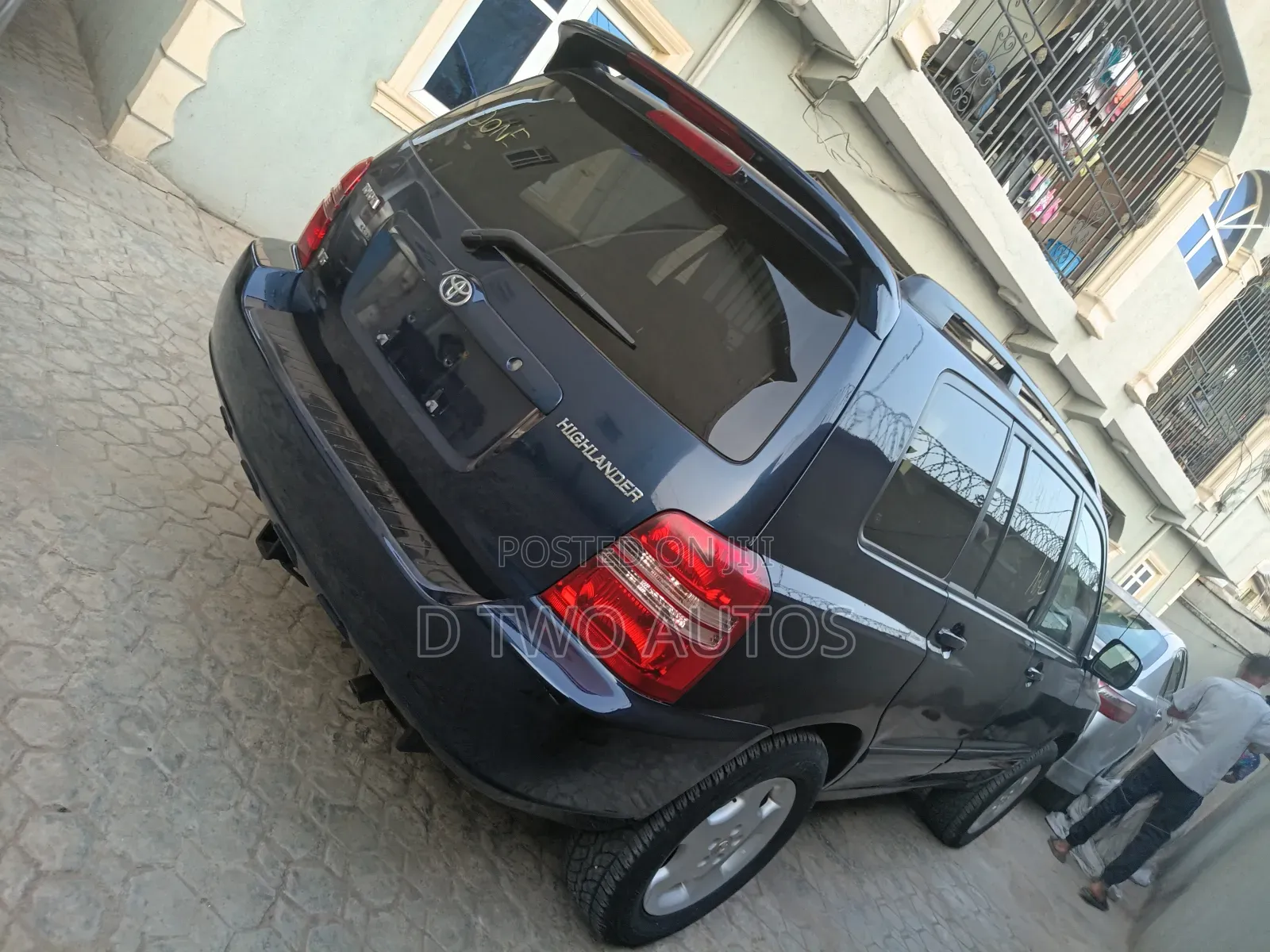 Toyota Highlander V6 AWD 2003 Blue