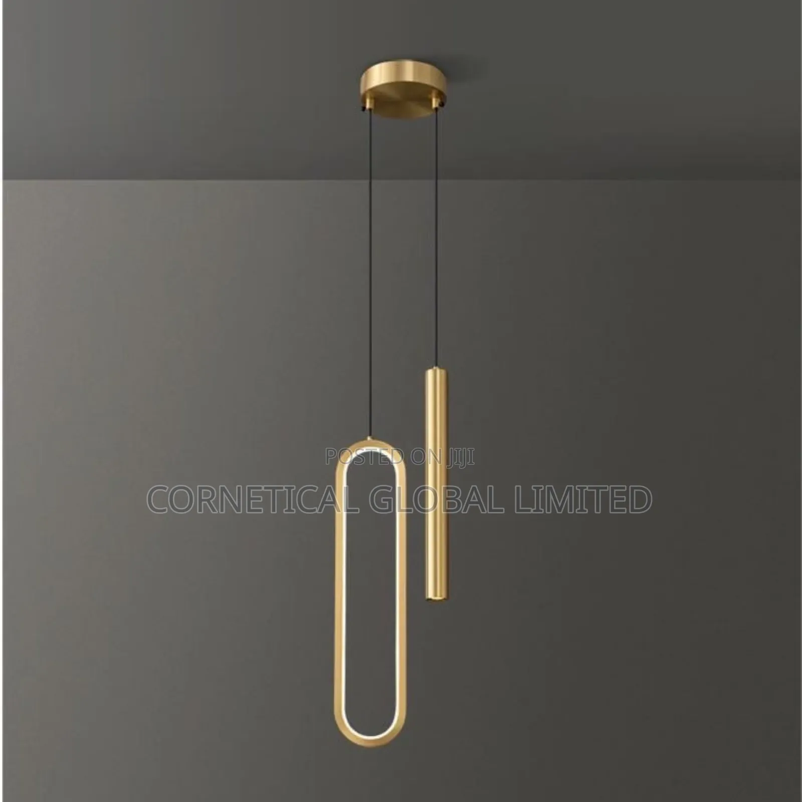 Modern Dual Pendant Hanging Light (Luxury Minimalist Design)