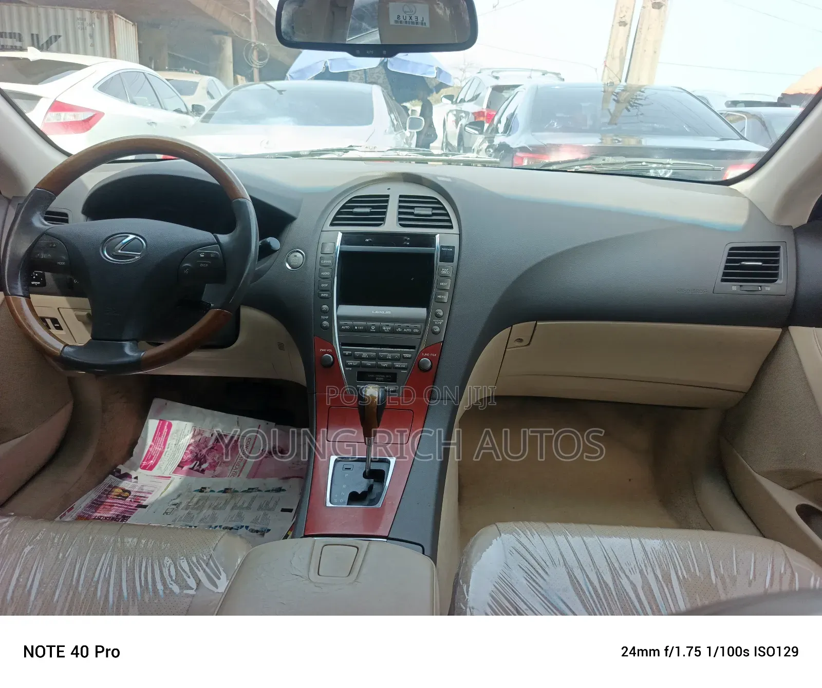 Lexus ES 350 2008 Black