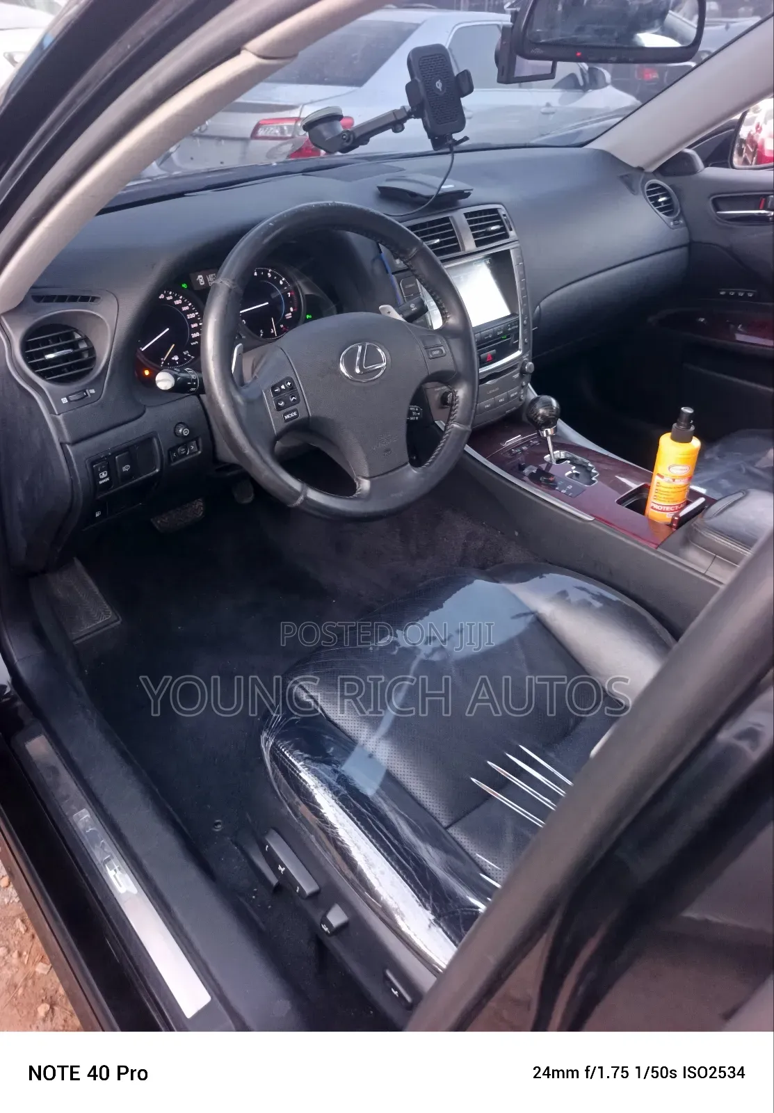 Lexus IS 250 2008 Black