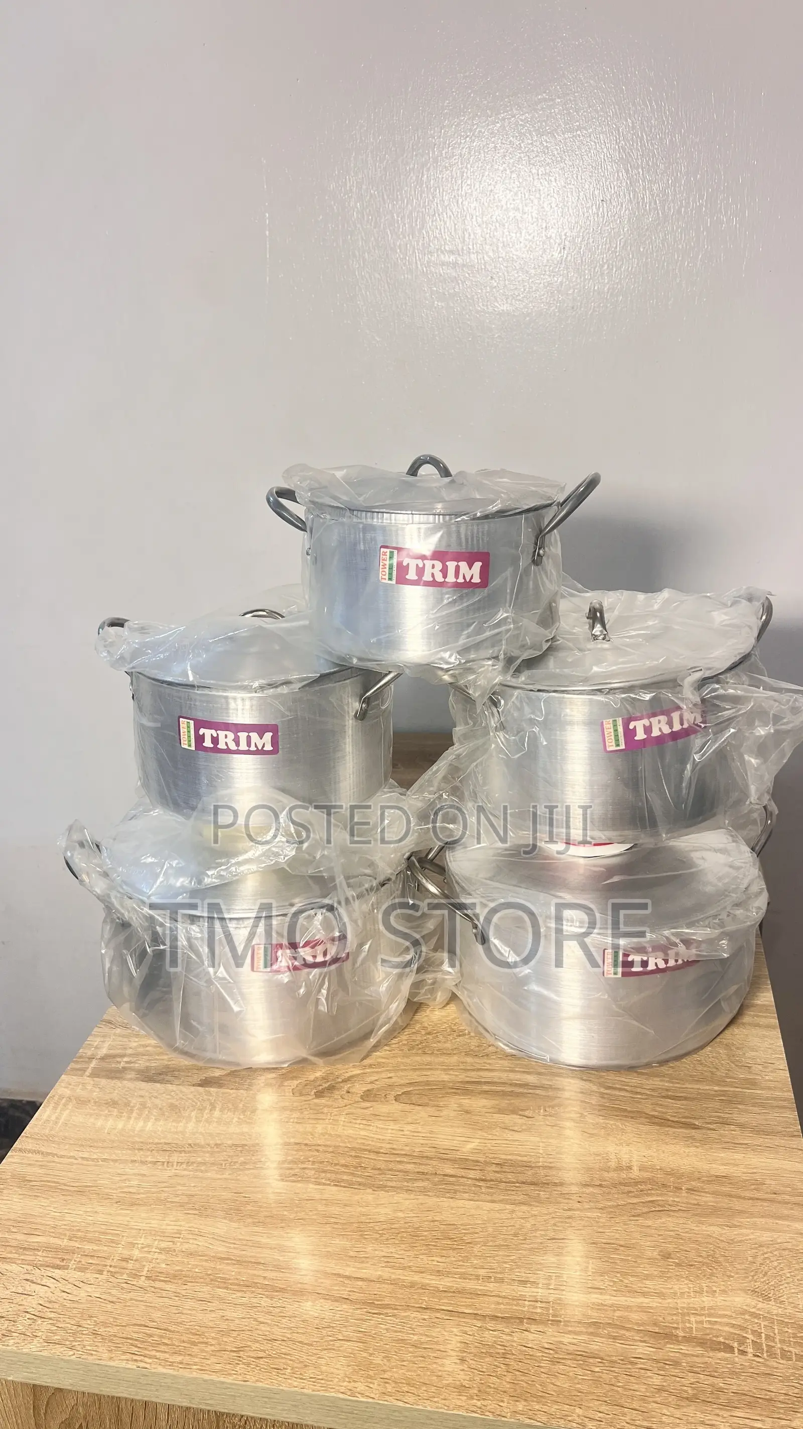 5 Sets on Aluminum Trim Pot, Aluminum Pots , Pots