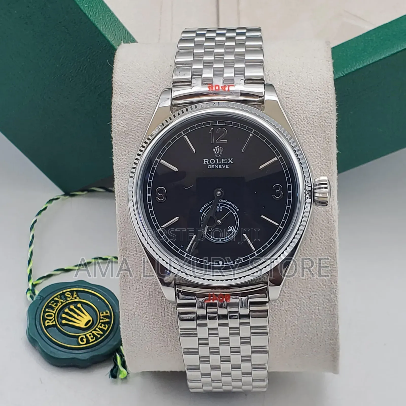 Rolex Luxury Designer Chain Strap Wristwatches