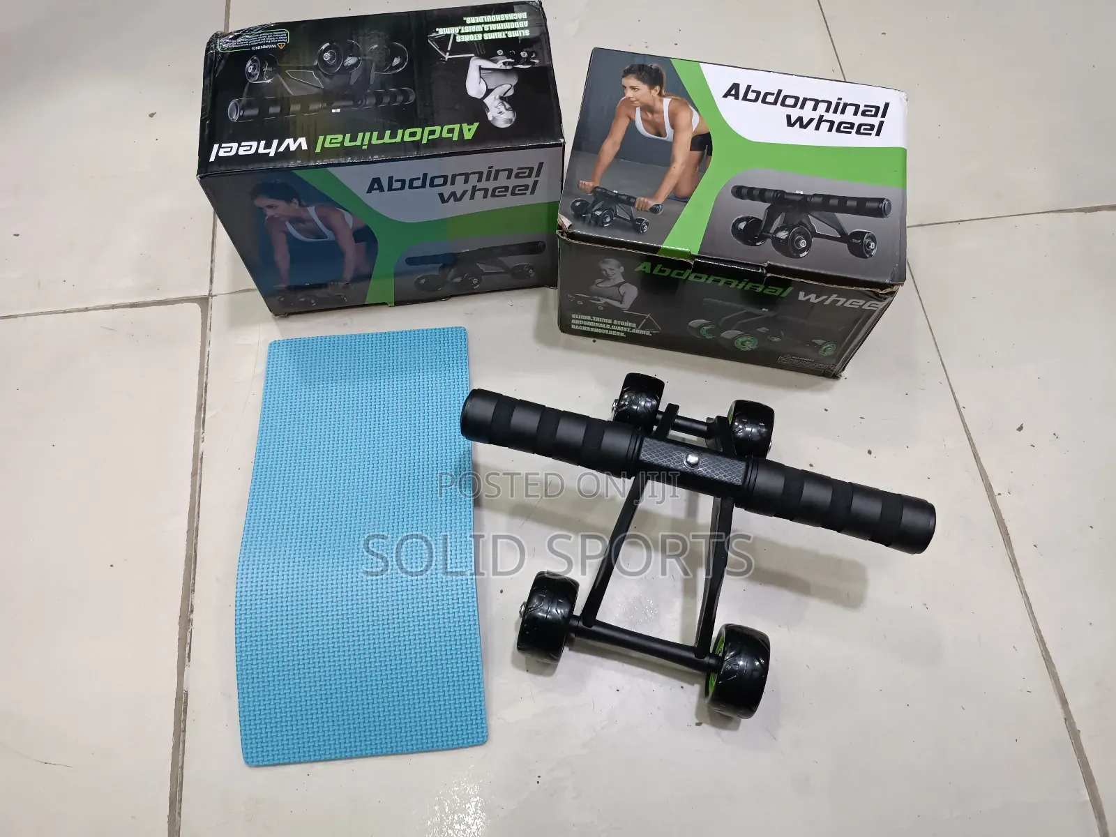 Four Tire Ab Wheel Machine