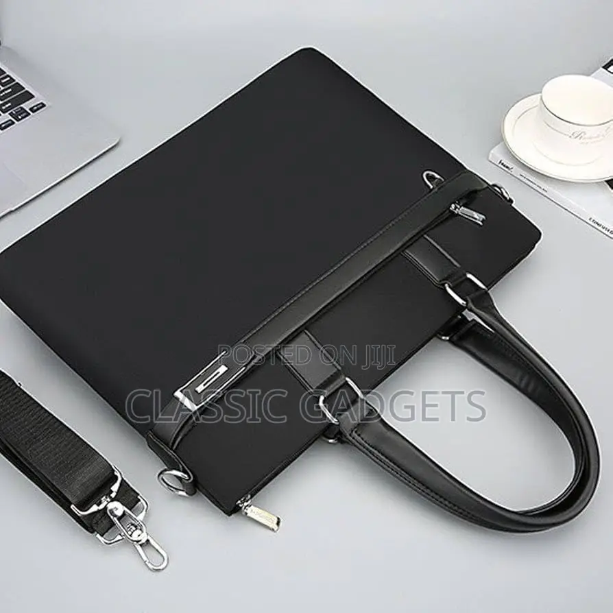 Men's Portable Briefcase Waterproof Oxford Cloth Laptop Bag