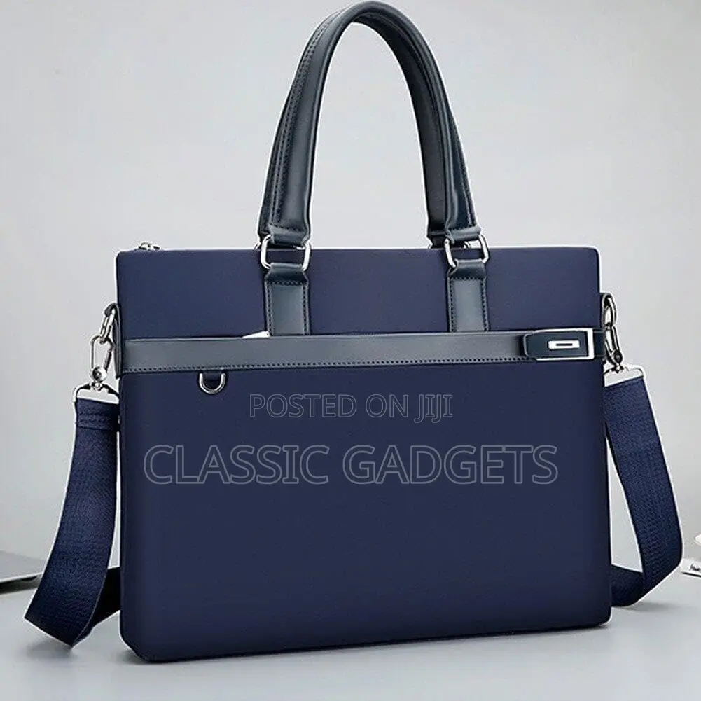 Men's Portable Briefcase Waterproof Oxford Cloth Laptop Bag