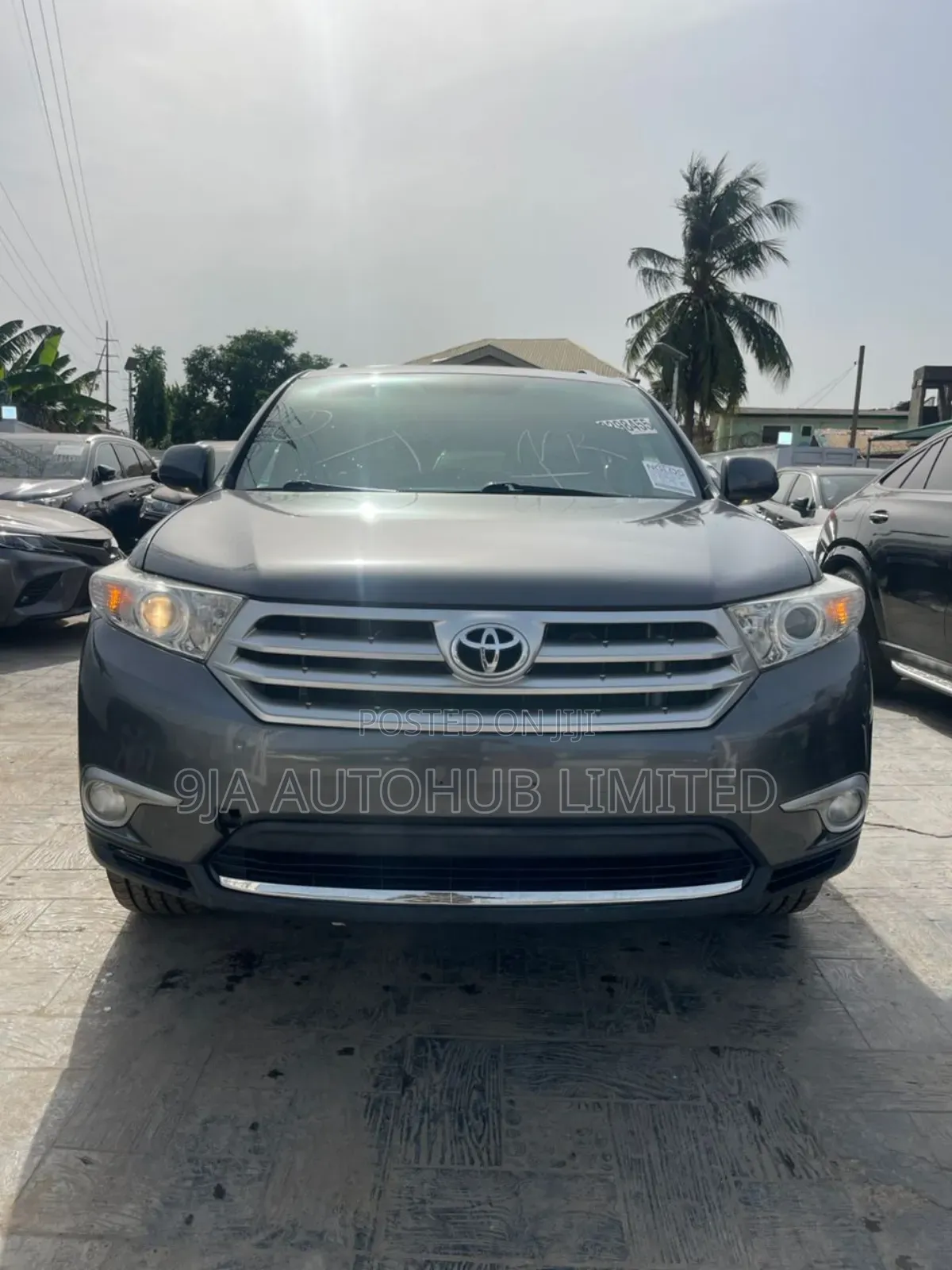 Toyota Highlander Limited 2012 Gray