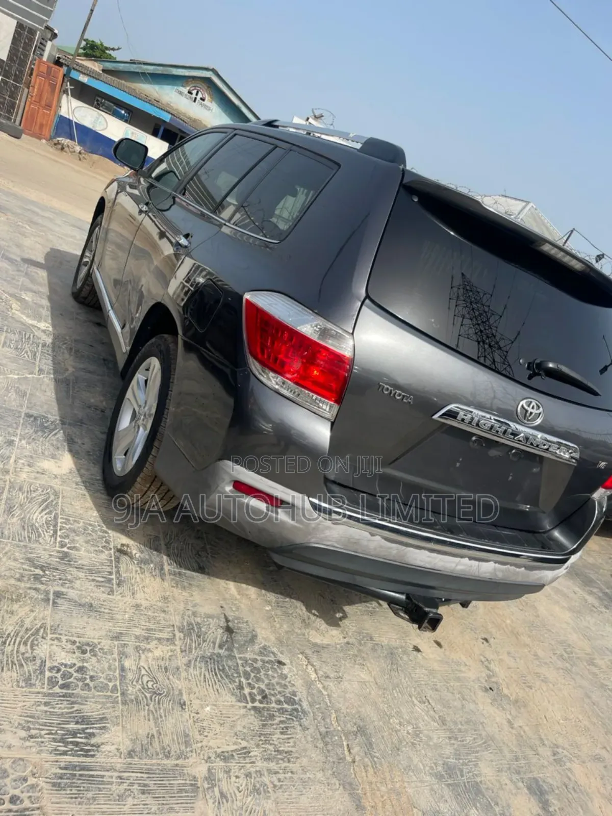 Toyota Highlander Limited 2012 Gray
