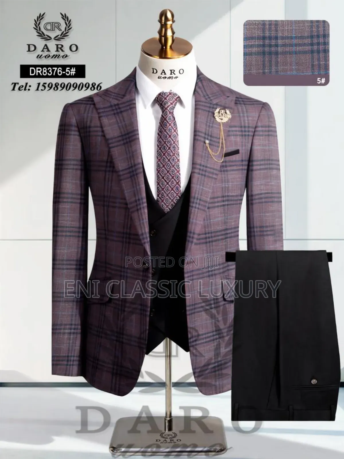 Pure Quality Luxury Men's Turkey Suits 3pcs Best Quality Well Banded
