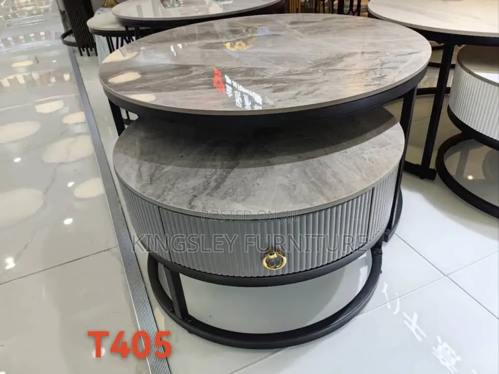 Marble Top 2in1 Center Table