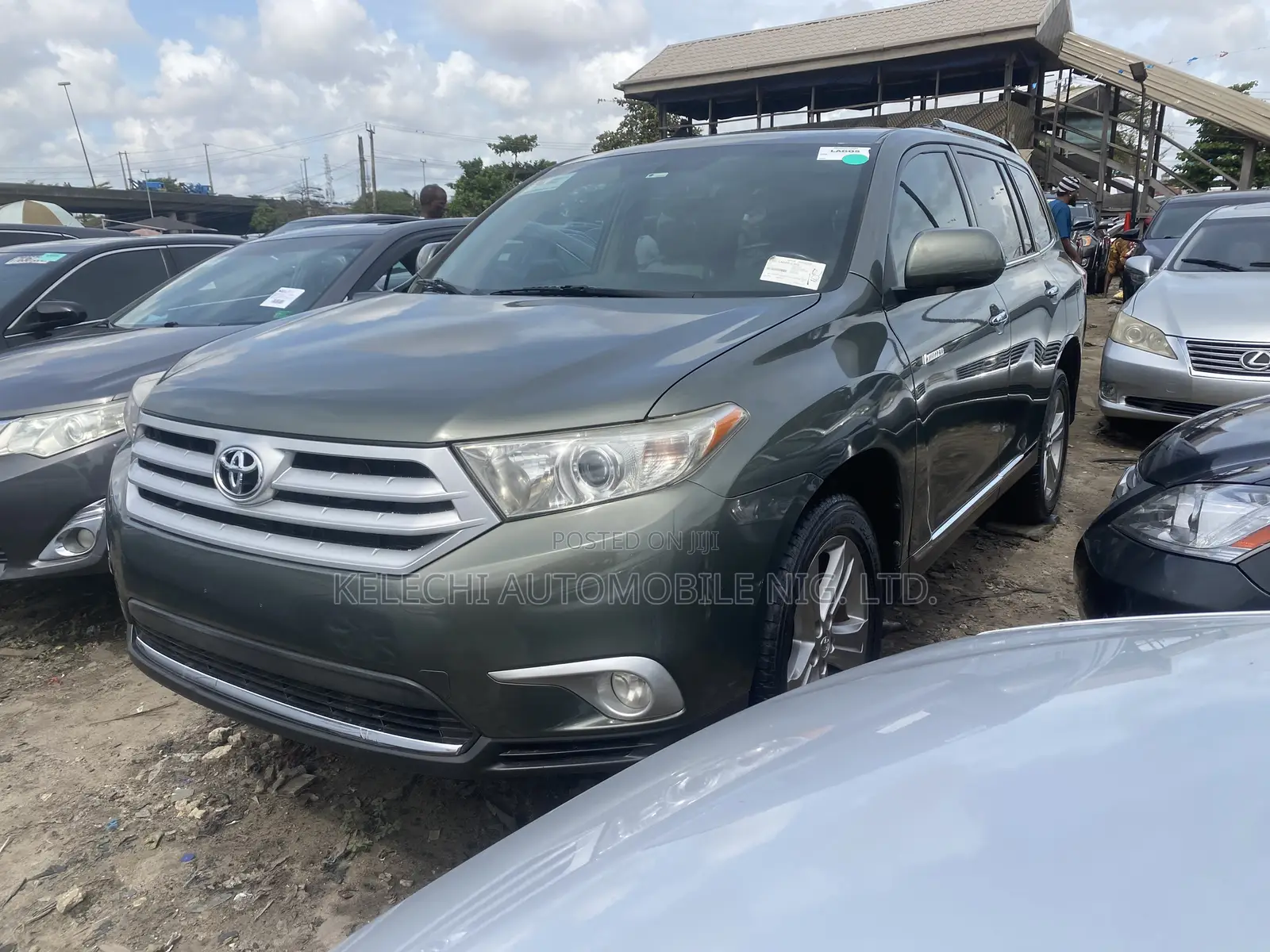 Toyota Highlander Limited 3.5l 4WD 2013 Green