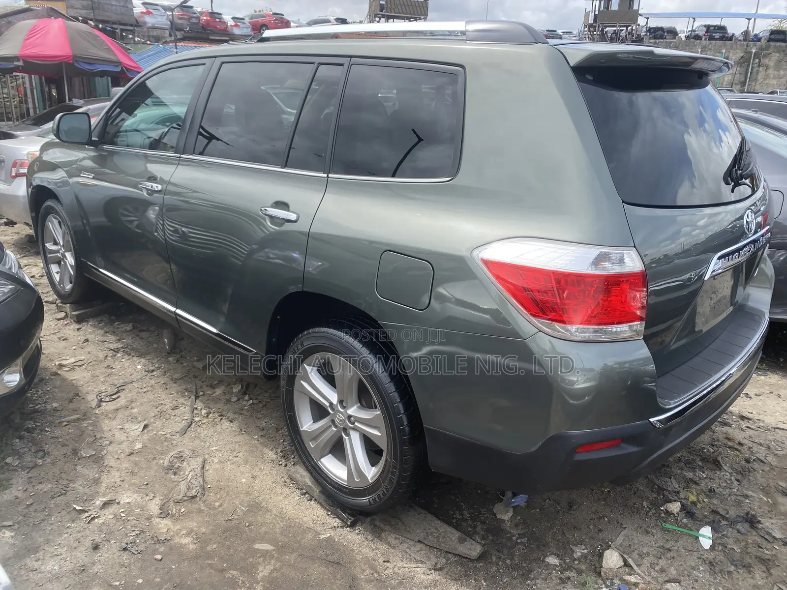 Toyota Highlander Limited 3.5l 4WD 2013 Green