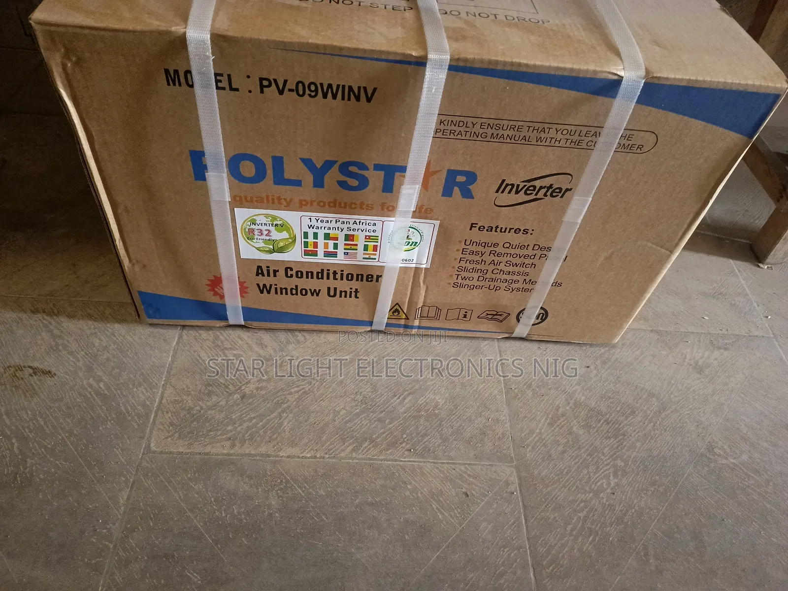 Inverter Ac Window Unit 1hp With Remote Control