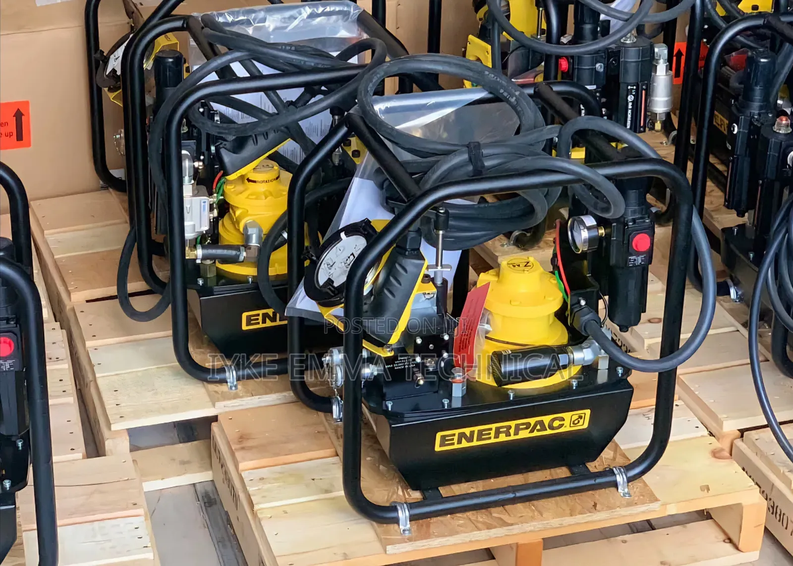 Pnuematic Hydraulic Torque Wrench Pump Power Unit