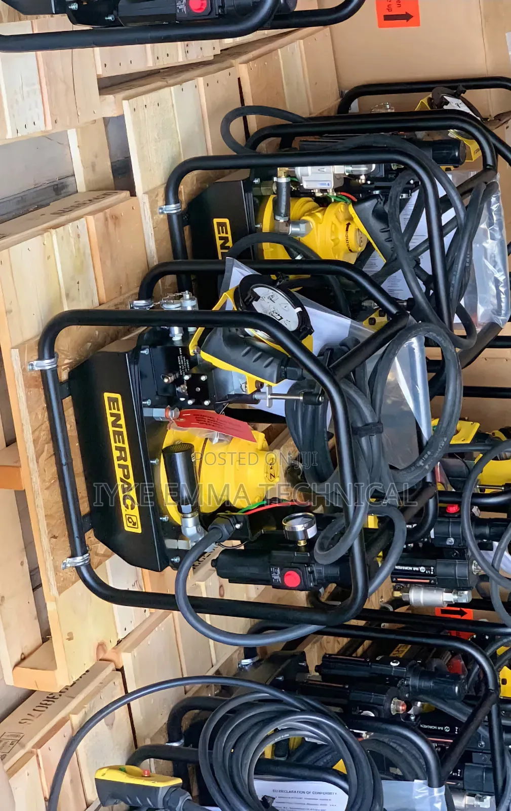 Pnuematic Hydraulic Torque Wrench Pump Power Unit