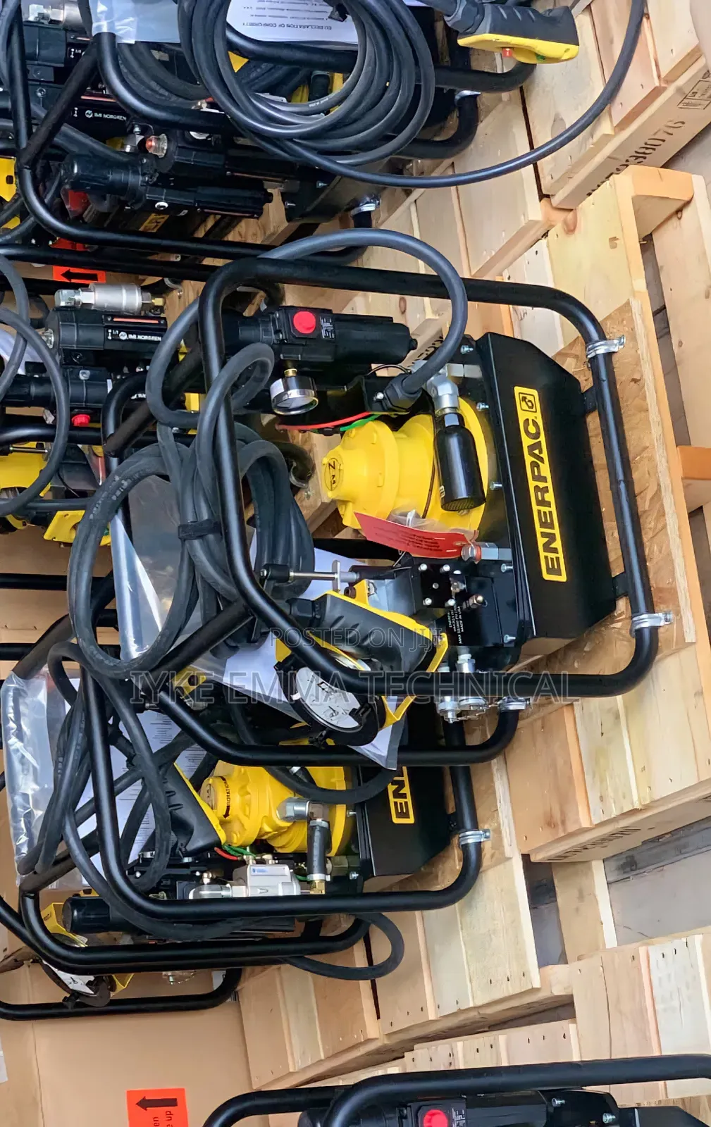 Pnuematic Hydraulic Torque Wrench Pump Power Unit