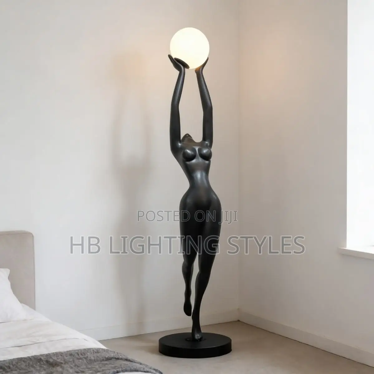 Humanoid Sculpture Living Room Lamp