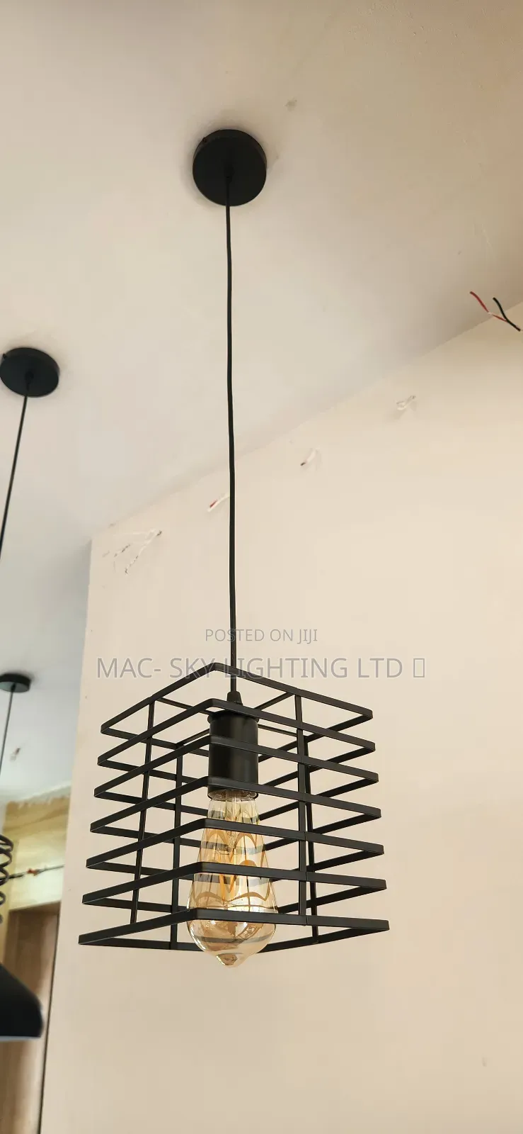 Square Pendant Light