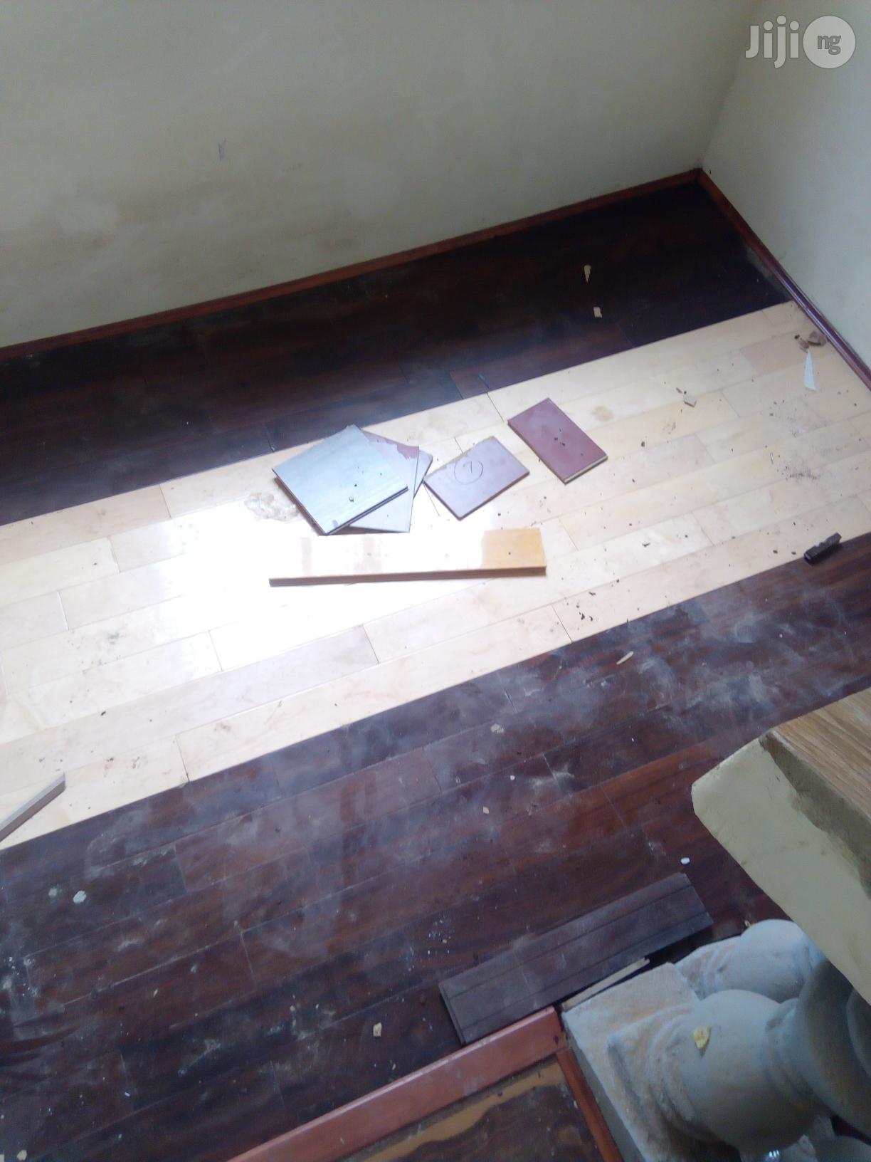 Wood Floor Tiles Vinyl Laminated