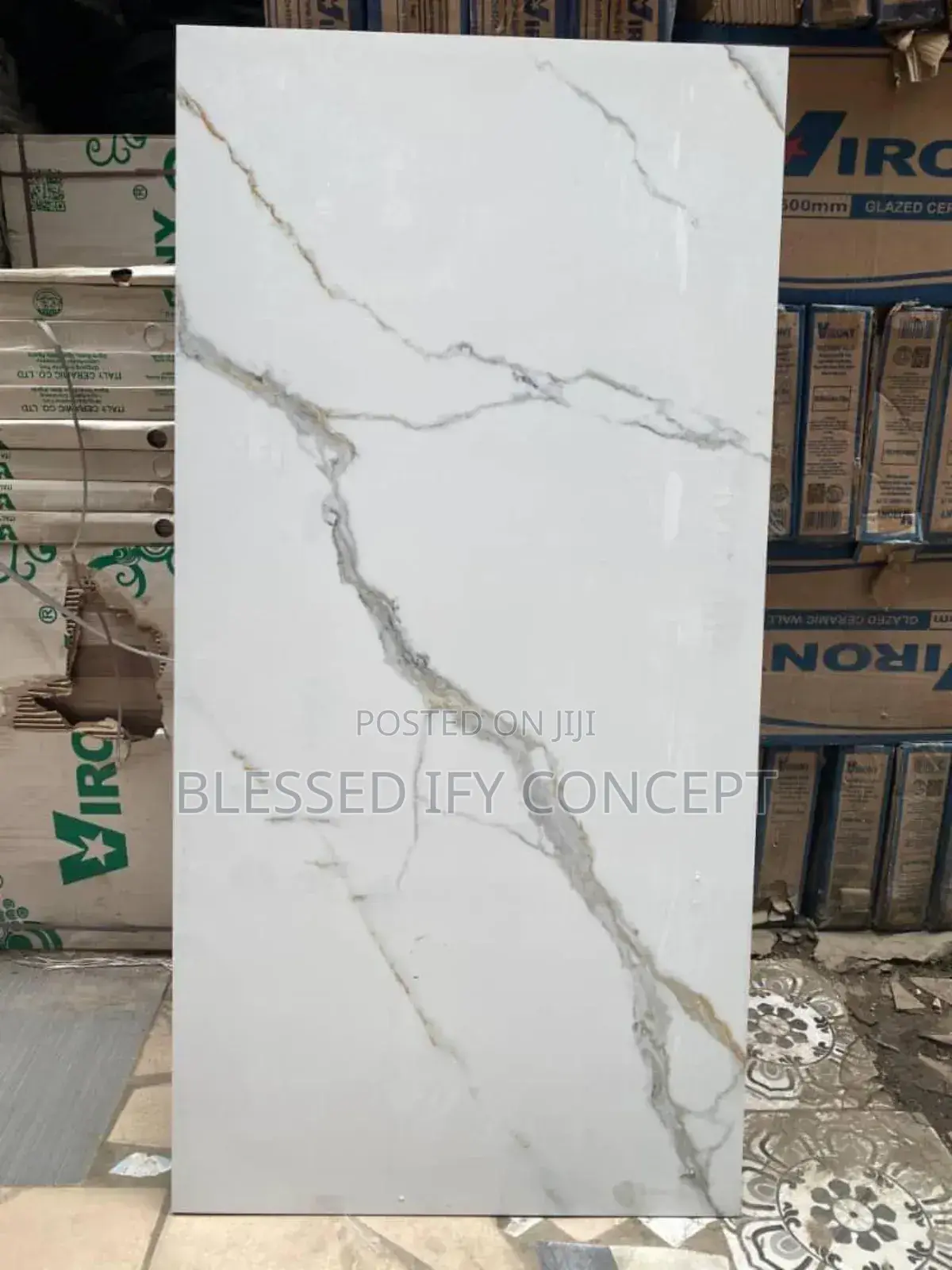 Quality 60x120 Virony Floor Tile Carala White