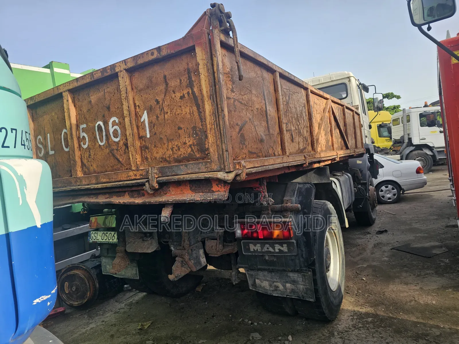 Man Truck Dump 4×4 Tokunbo
