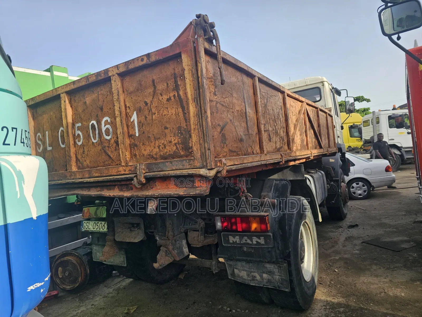 Man Truck Dump 4×4 Tokunbo