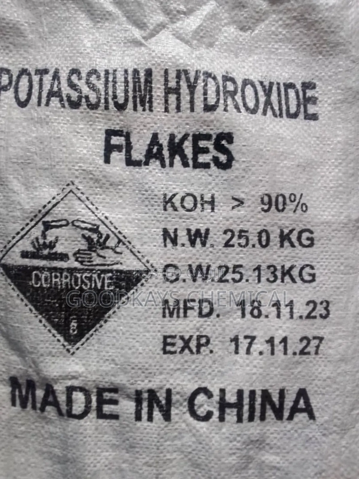 Potassium Hydroxide Flakes