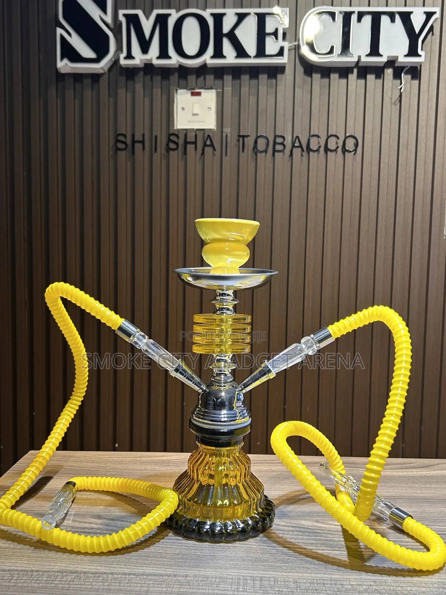 Classic Double Hookah Shisha Pot Available as Seen in Different Colors