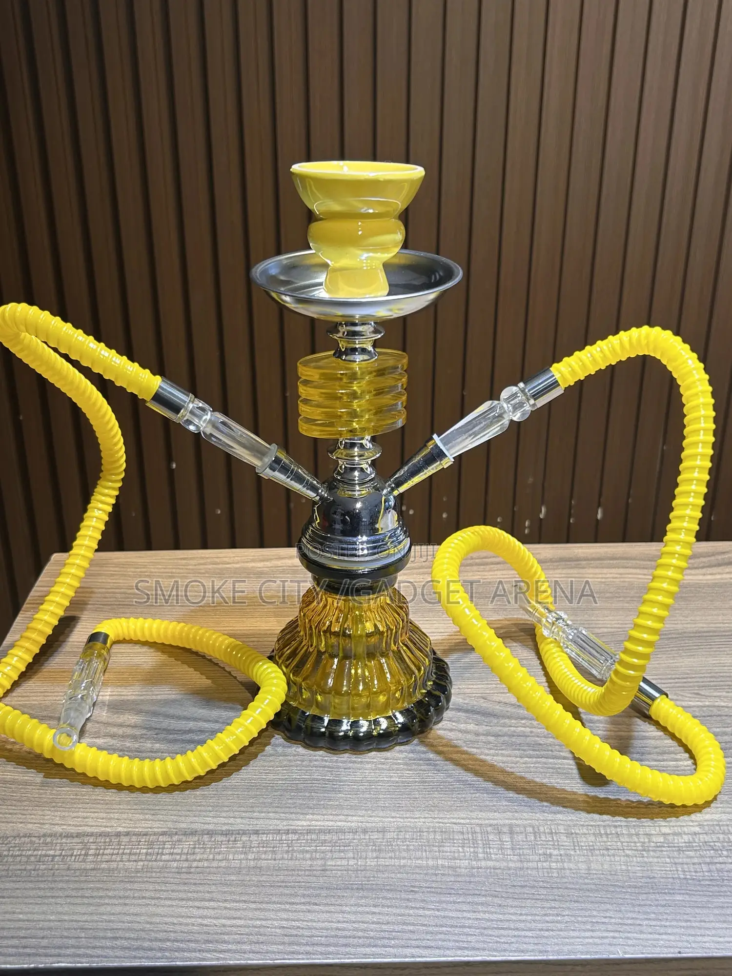 Classic Double Hookah Shisha Pot Available as Seen in Different Colors