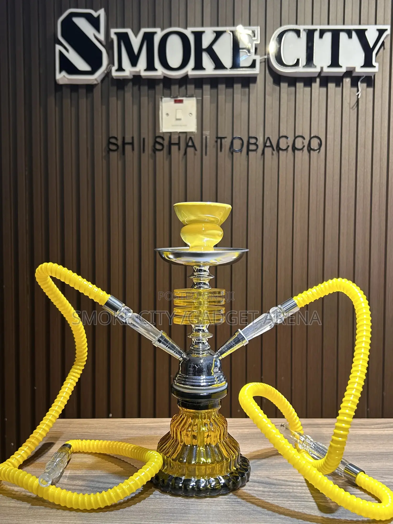 Classic Double Hookah Shisha Pot Available as Seen in Different Colors
