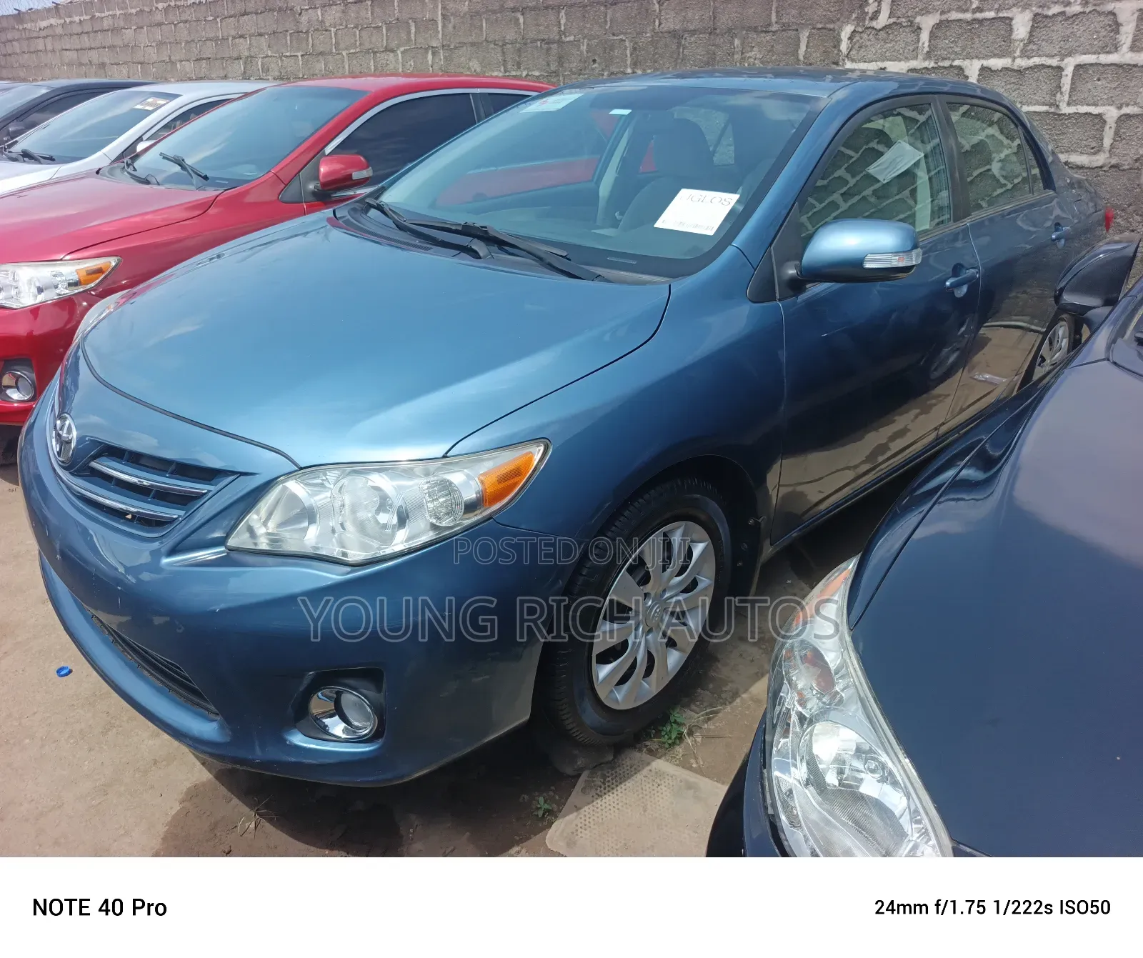 Toyota Corolla 2013 Blue