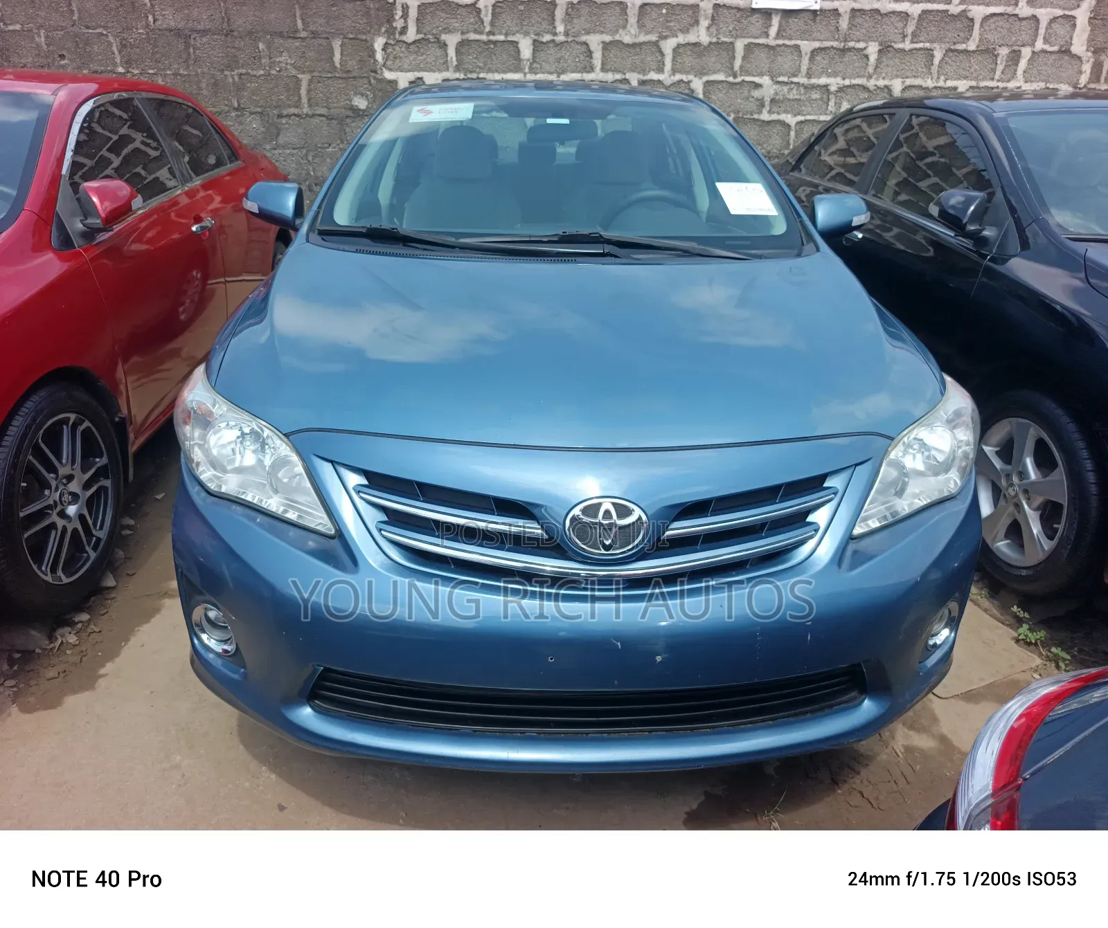 Toyota Corolla 2013 Blue