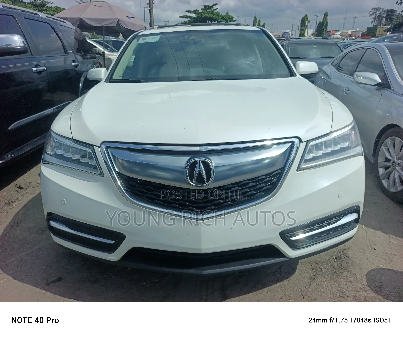 Acura MDX 2016 White
