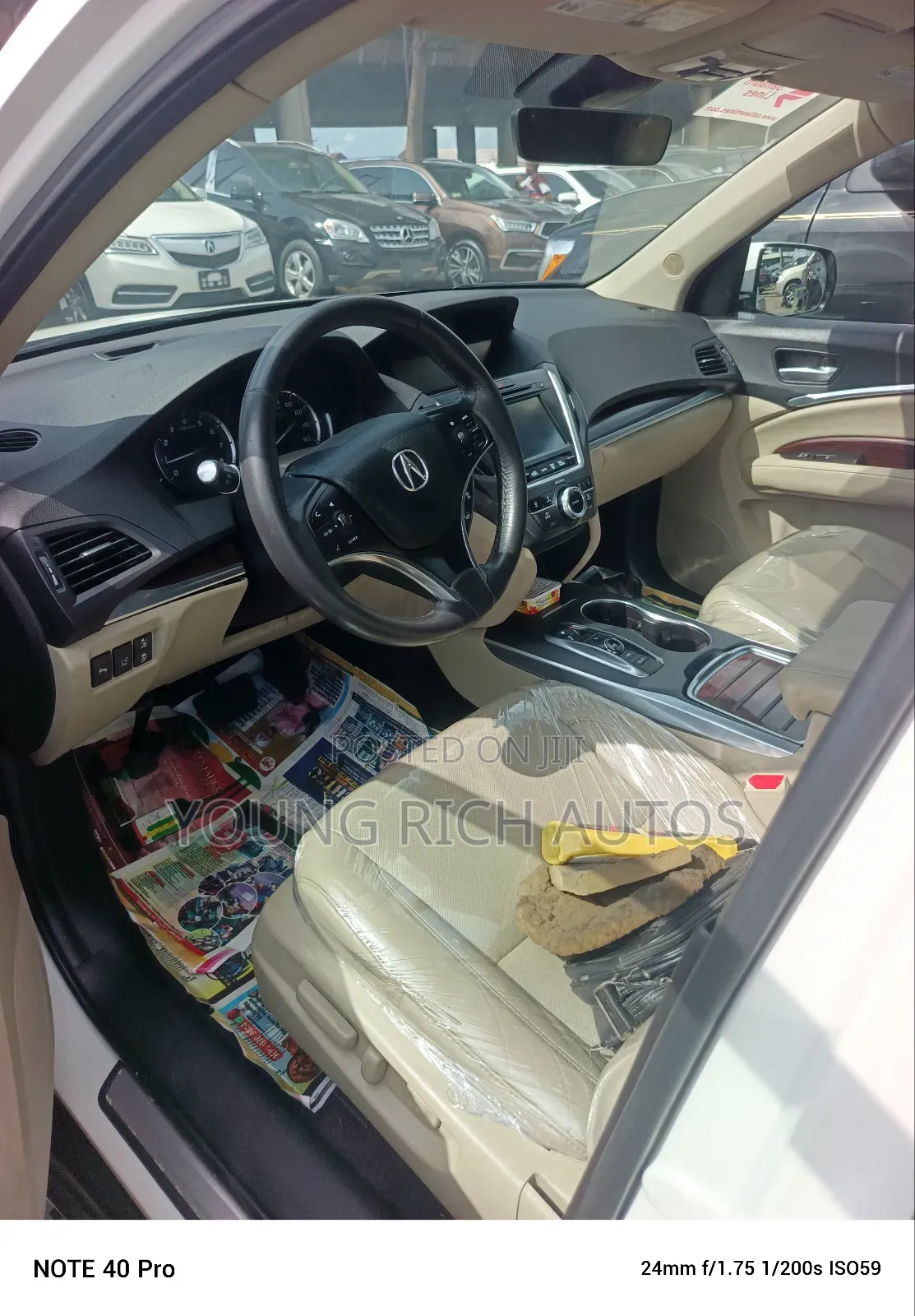 Acura MDX 2016 White