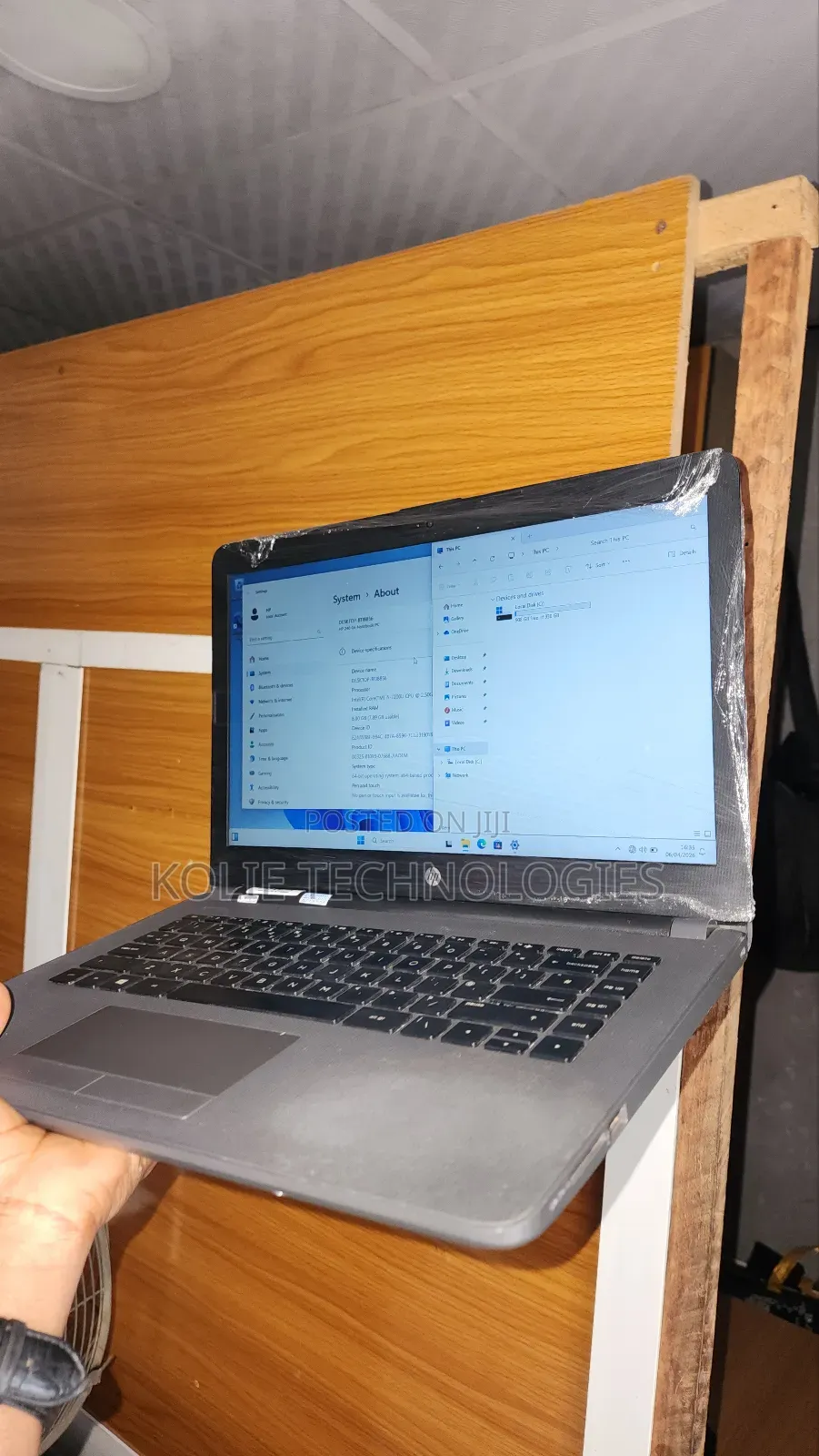 Laptop HP 240 G6 8GB Intel Core i5 HDD 1T