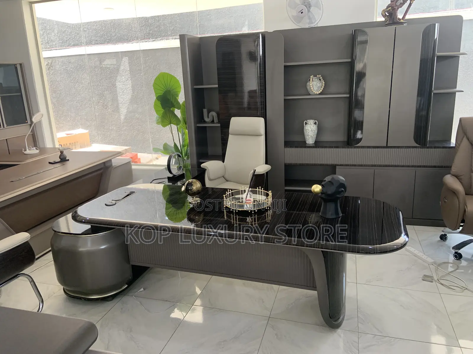 An Executive C.E.O Office Table 2.6 Meter