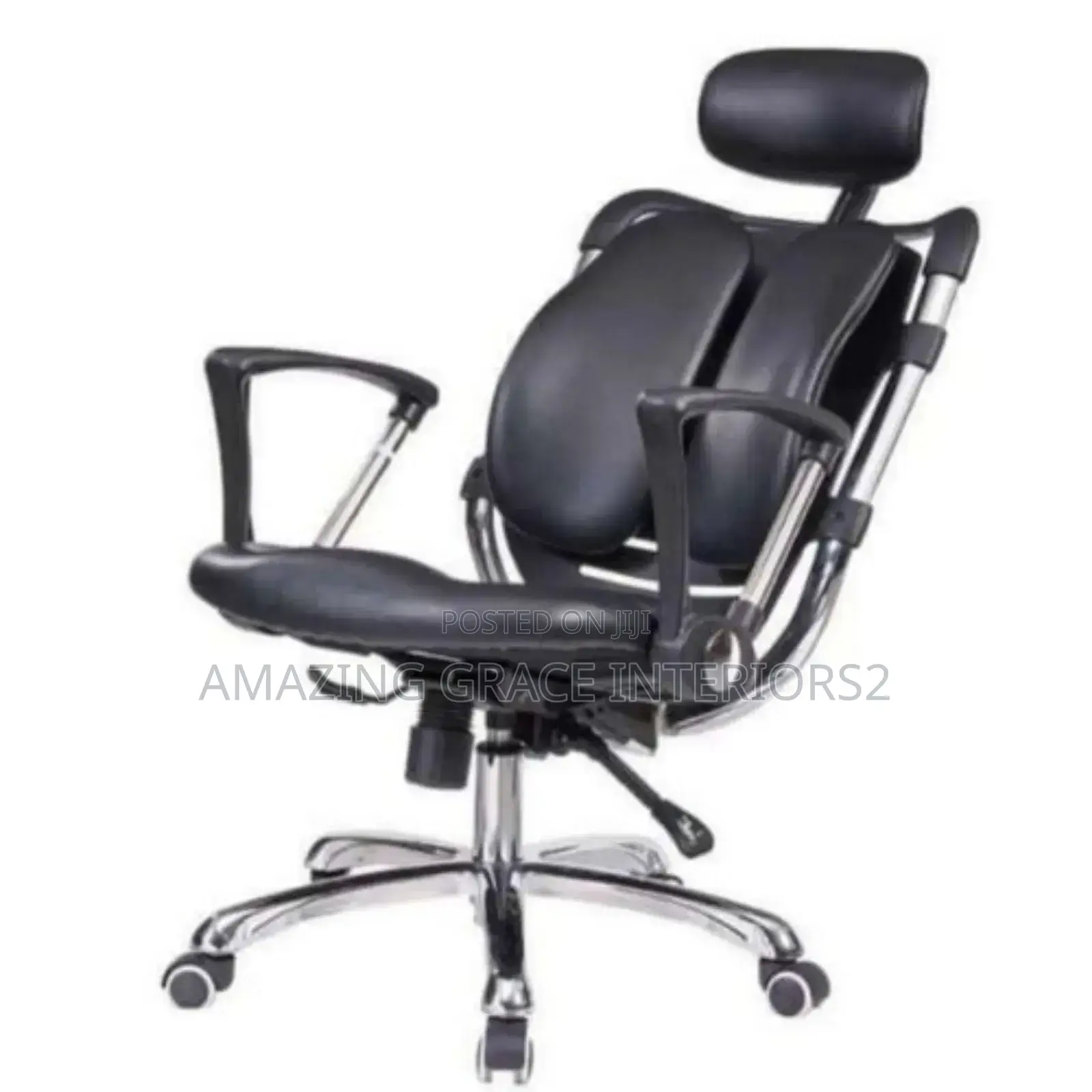 Kidney Shaped Reclining Ergonomic Office Chair